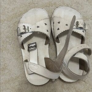 Charming Heart-Patterned Kids Sandals